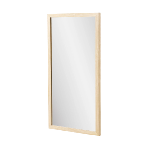 Artichok Joke Wandspiegel Met Houten Frame Naturel – 75 x 45 cm Artichok Joke Wandspiegel Met Houten Frame Naturel – 75 x 45 cm