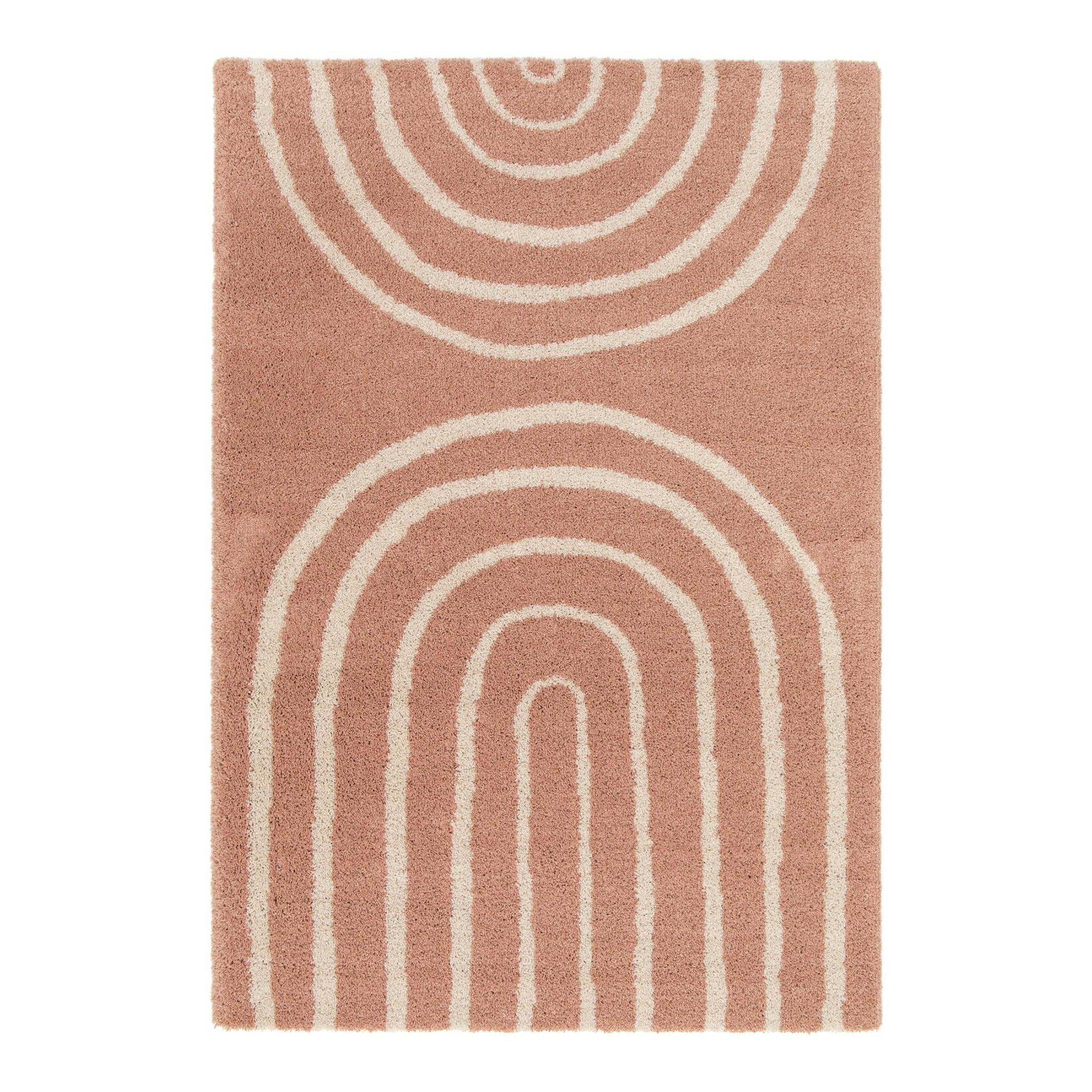 AFK Living vloerkleed Harmoni - voor kinderen - roos - 80 x 150 cm