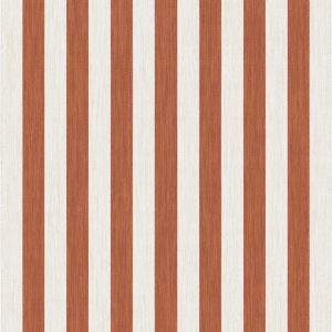Buitenkleed Metro Stripe Roest/Wit – Interieur05