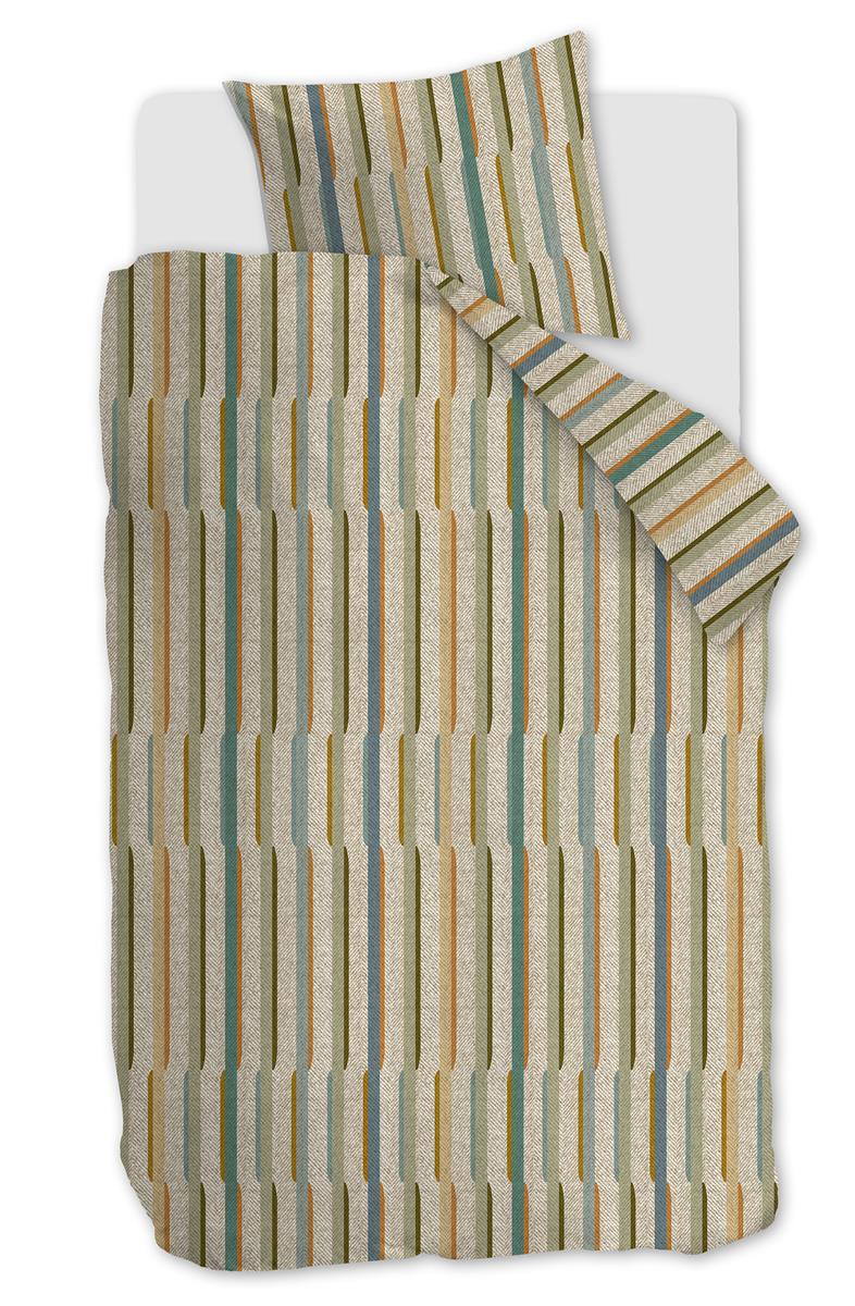 Beddinghouse Annie dekbedovertrek - Eenpersoons - 140x200/220 cm - Gro