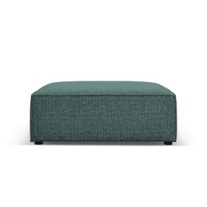 Cosmopolitan Design Poef Arendal chenille, olie – 80x102x40cm