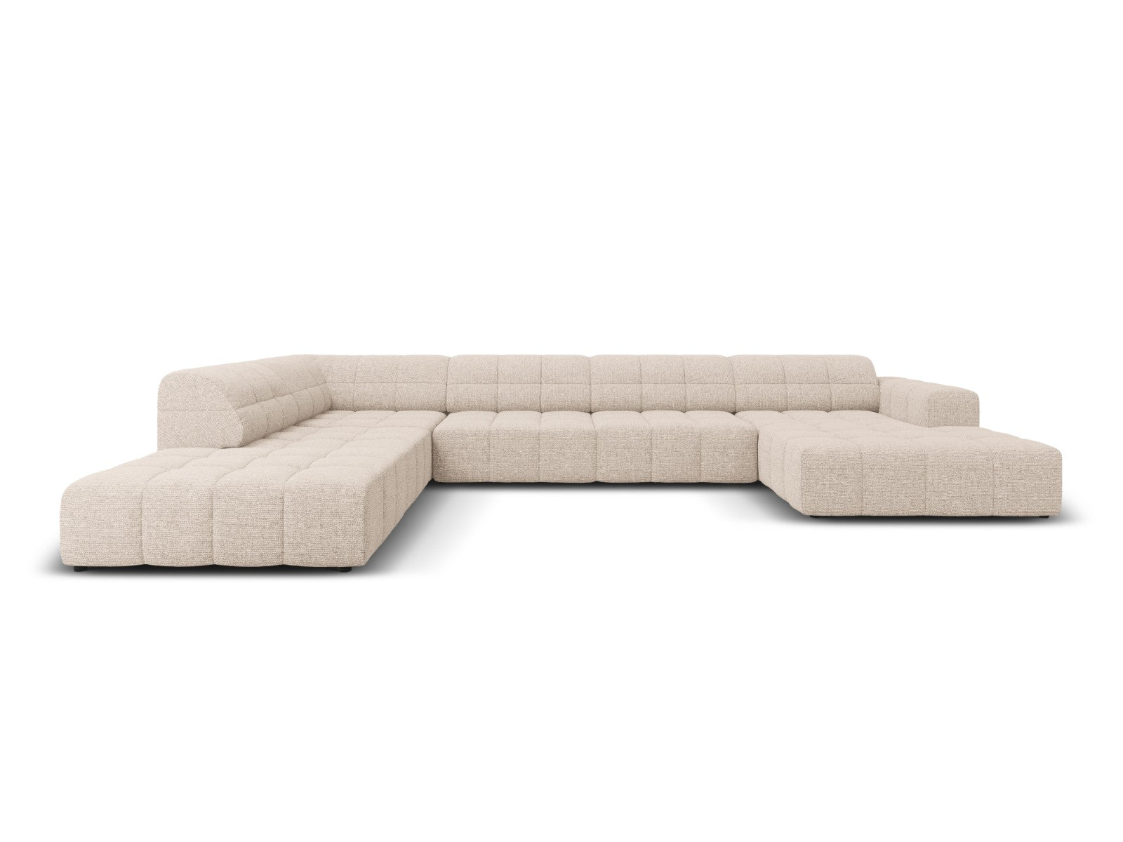 Cosmopolitan Design Panoramische hoekbank links Chicago 7-zits, chenil