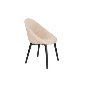 Dutchbone Fenna Eetkamerstoel Beige Dutchbone Fenna Eetkamerstoel Beige