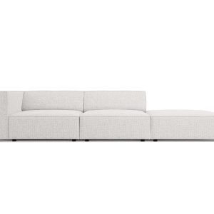 Cosmopolitan Design Rechte bank Arendal 4-zits, chenille, lichtgrijs – Cosmopolitan Design Rechte bank Arendal 4-zits, chenille, lichtgrijs –