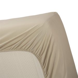 Beddinghouse hoeslaken BH Percale Cotton HL – 80×200 cm – zand
