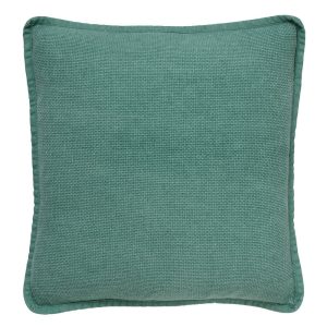 BOWIE – kussenhoes 45×45 cm – gewassen katoen – Sagebrush Green – groe BOWIE – kussenhoes 45×45 cm – gewassen katoen – Sagebrush Green – groe
