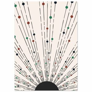 Artfulprints Poster Boho wall art – Boho arches II – A4 21×29.7 cm – M Artfulprints Poster Boho wall art – Boho arches II – A4 21×29.7 cm – M