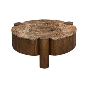 DÉJA Living Salontafel Mabel – Rond – Marmer – 75cm