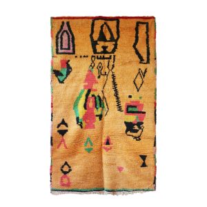 AFK Living vloerkleed Berber – handgemaakt – Wol – 168 x 280 cm