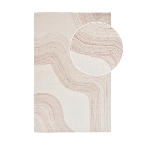Artichok Caren Laagpolig vloerkleed – 230 x 200 cm – Beige Artichok Caren Laagpolig vloerkleed – 230 x 200 cm – Beige