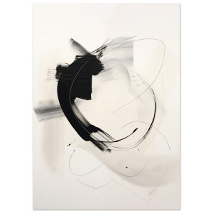 Artfulprints Abstract – Chique brush 6 poster 50×70 cm Artfulprints Abstract – Chique brush 6 poster 50×70 cm