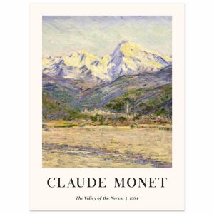 Artfulprints Poster Claude Monet – The valley of the Nervia – 30×40 cm Artfulprints Poster Claude Monet – The valley of the Nervia – 30×40 cm