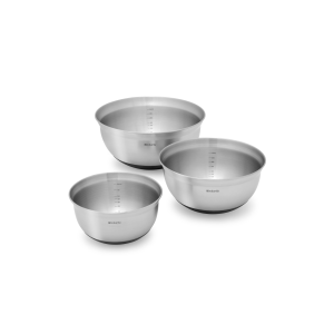 Brabantia Profile Mengkommenset met antislip bodem, 1,0 liter, 1,6 lit Brabantia Profile Mengkommenset met antislip bodem, 1,0 liter, 1,6 lit