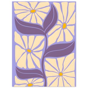 Artfulprints Poster Matisse – Floral form – 30×40 cm – Paars Artfulprints Poster Matisse – Floral form – 30×40 cm – Paars