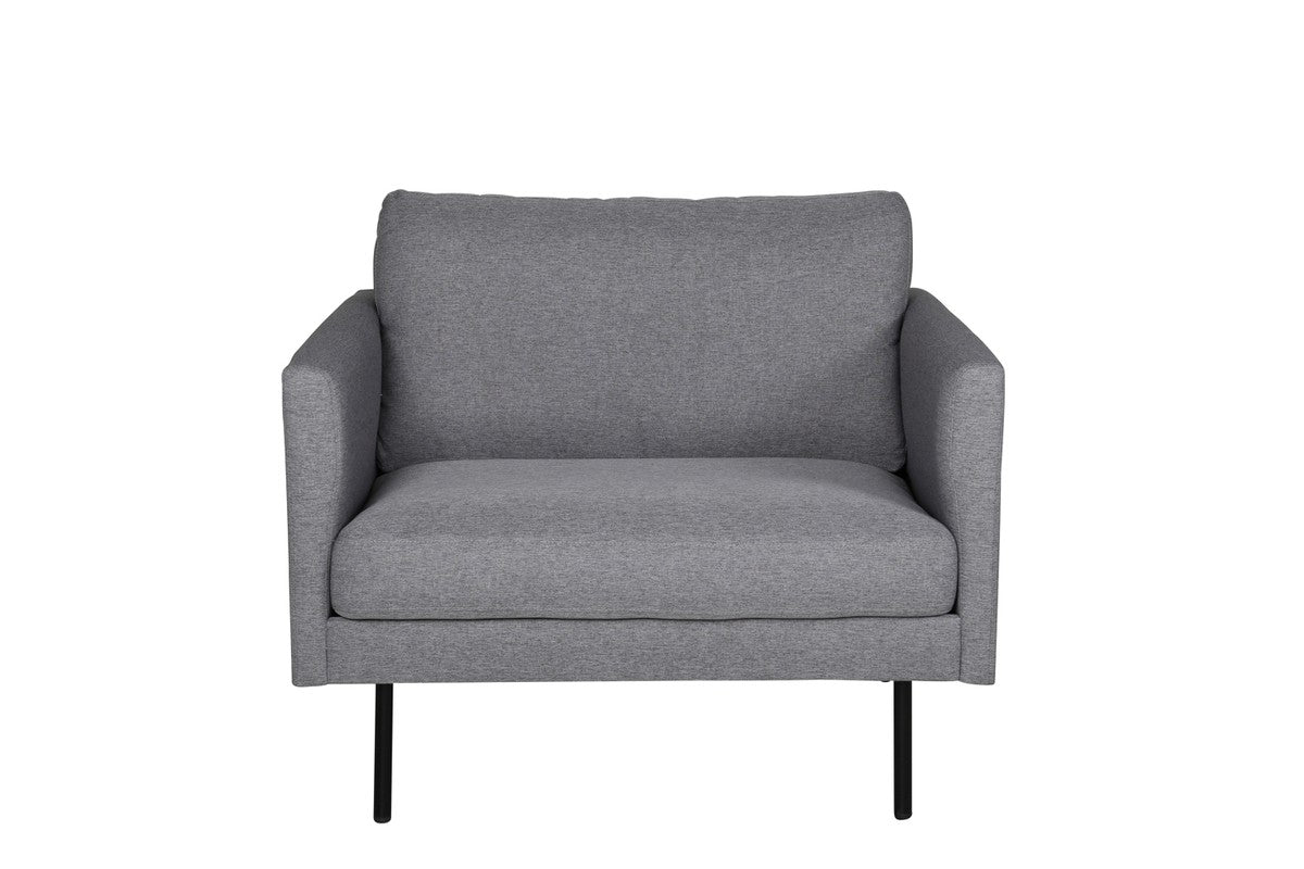 BRAM Fauteuil Rowen - Grijs