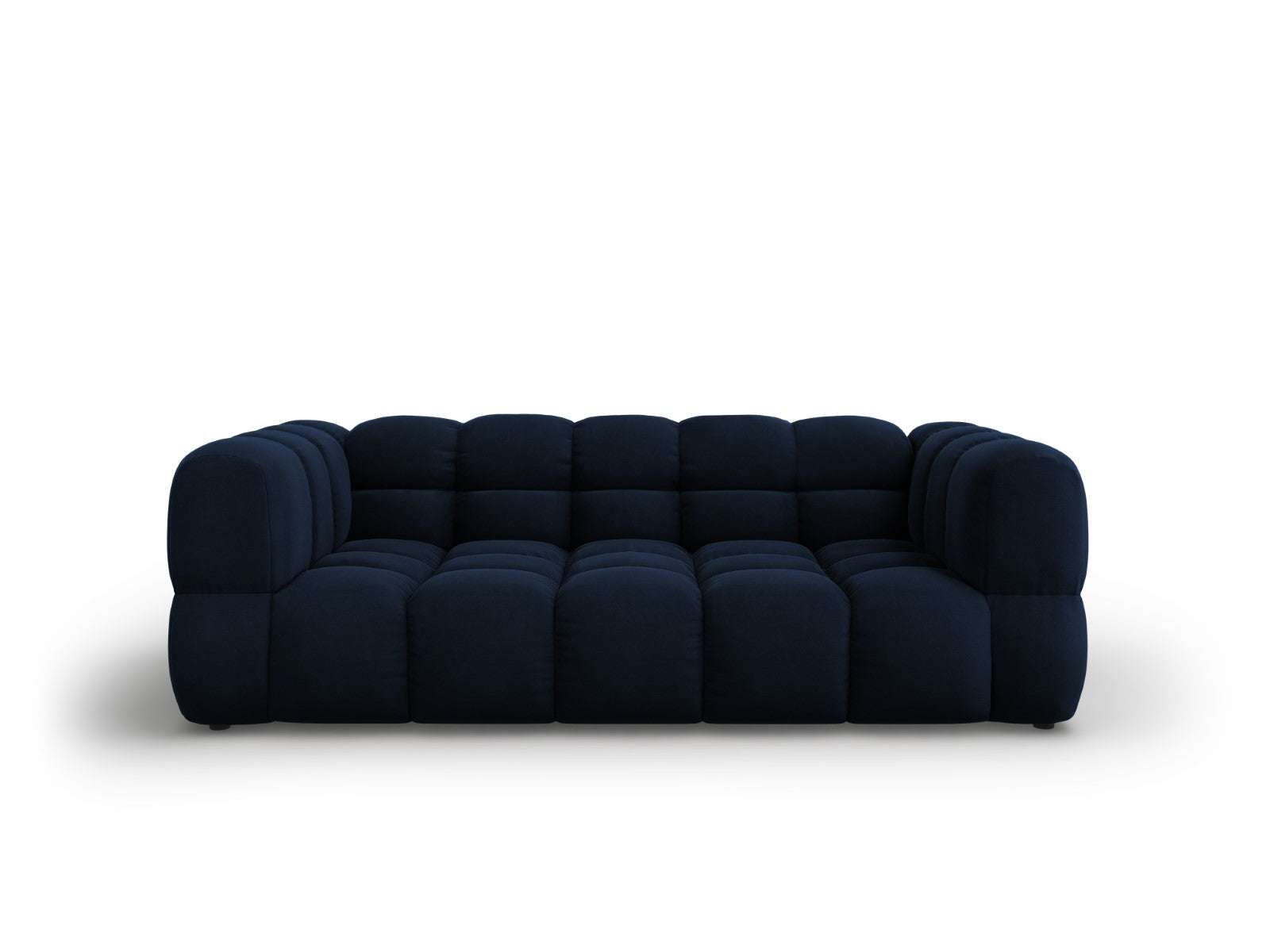 Cosmopolitan Design Bank Sky 3-zits, flueel, koningsblauw - 102x214x70