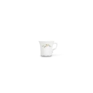 Bonbistro – Kop 20cl brown flower Retro – Set van 6 Bonbistro – Kop 20cl brown flower Retro – Set van 6