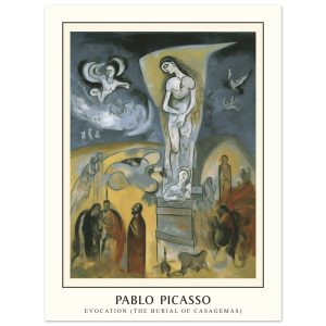 Artfulprints Poster Pablo Picasso – Evocation – 30×40 cm – Meerkleurig Artfulprints Poster Pablo Picasso – Evocation – 30×40 cm – Meerkleurig