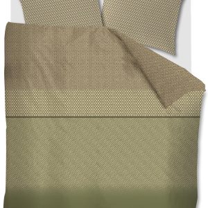 Beddinghouse dekbedovertrek Jimmy – 200×200/220 cm – groen Beddinghouse dekbedovertrek Jimmy – 200×200/220 cm – groen