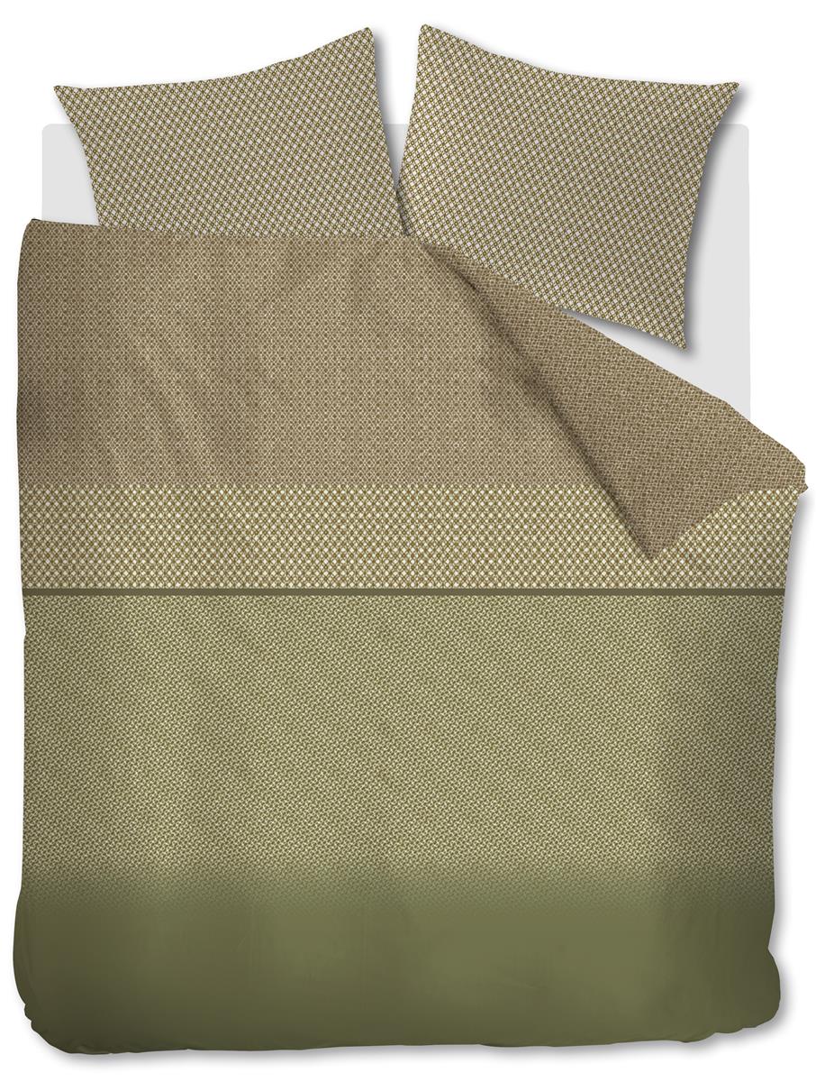 Beddinghouse dekbedovertrek Jimmy - 240x200/220 cm - groen