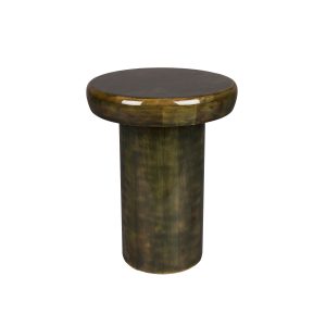 Dutchbone Mush Bijzettafel Rond 35 cm Groen Dutchbone Mush Bijzettafel Rond 35 cm Groen