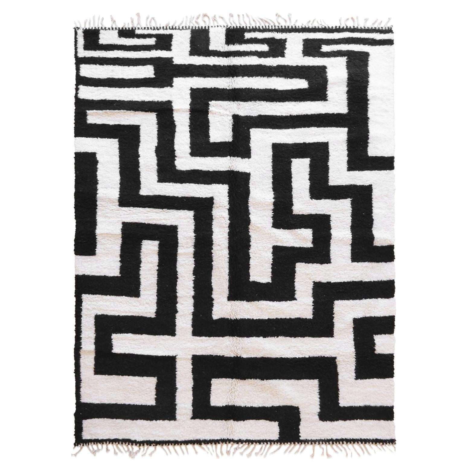 AFK Living vloerkleed Berber - handgemaakt - Wol - 242 x 347 cm