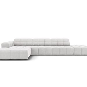 Cosmopolitan Design linker hoekbank Chicago 5-zits, flueel geld – 167x Cosmopolitan Design linker hoekbank Chicago 5-zits, flueel geld – 167x