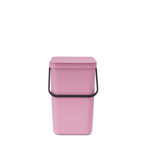 Brabantia Sort & Go afvalemmer, 25 liter – Lilac Pink