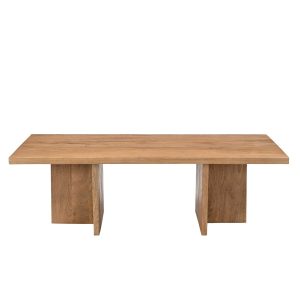DÉJA Living Salontafel Lohja – Rechthoek Naturel Hout – 120x60x38cm