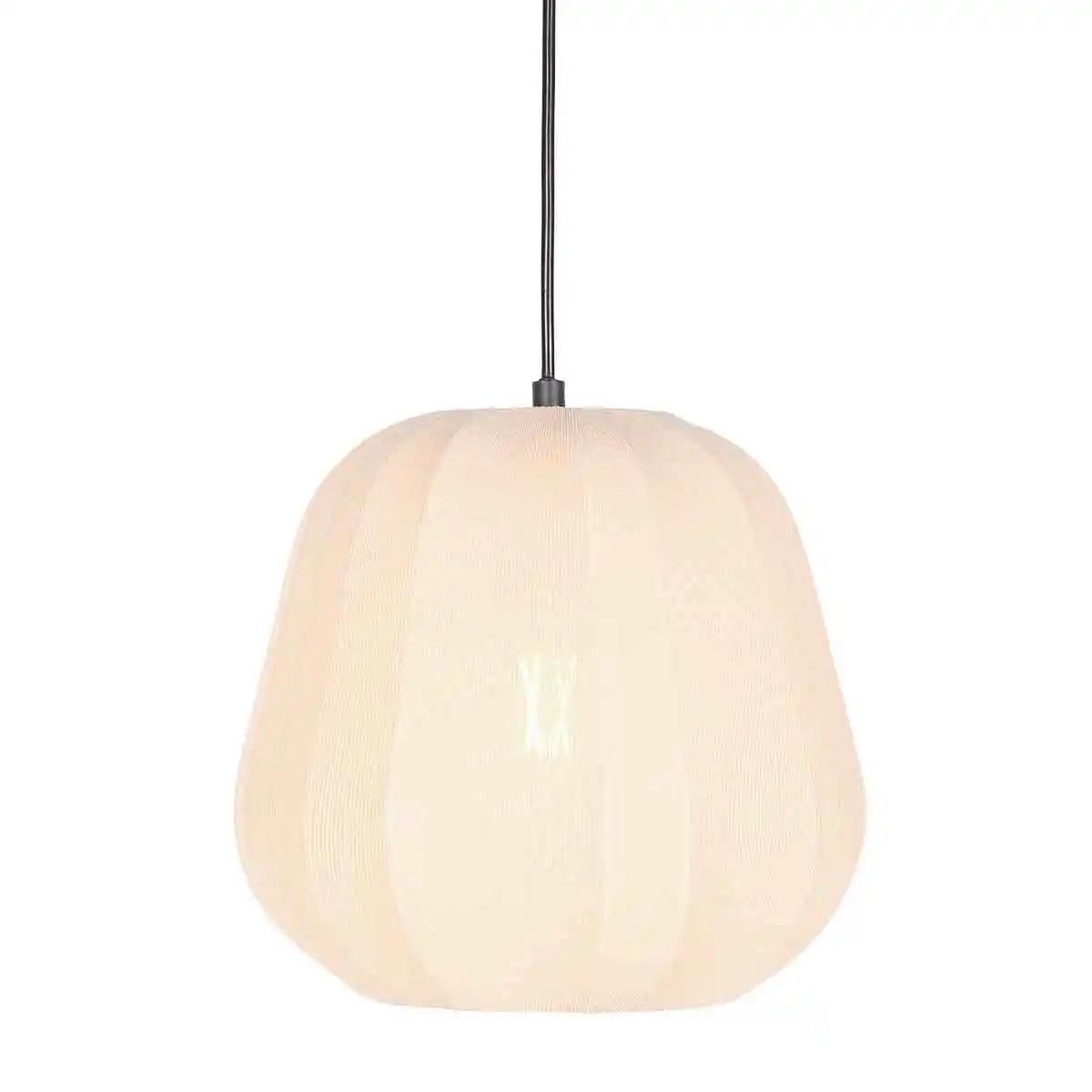 Anne Light & home hanglamp Sable - 1 lichts - 28 x 150 cm - creme
