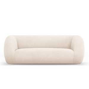 Cosmopolitan Design Bank Essen 2-zits, boucle, beige – 95x210x86cm Cosmopolitan Design Bank Essen 2-zits, boucle, beige – 95x210x86cm