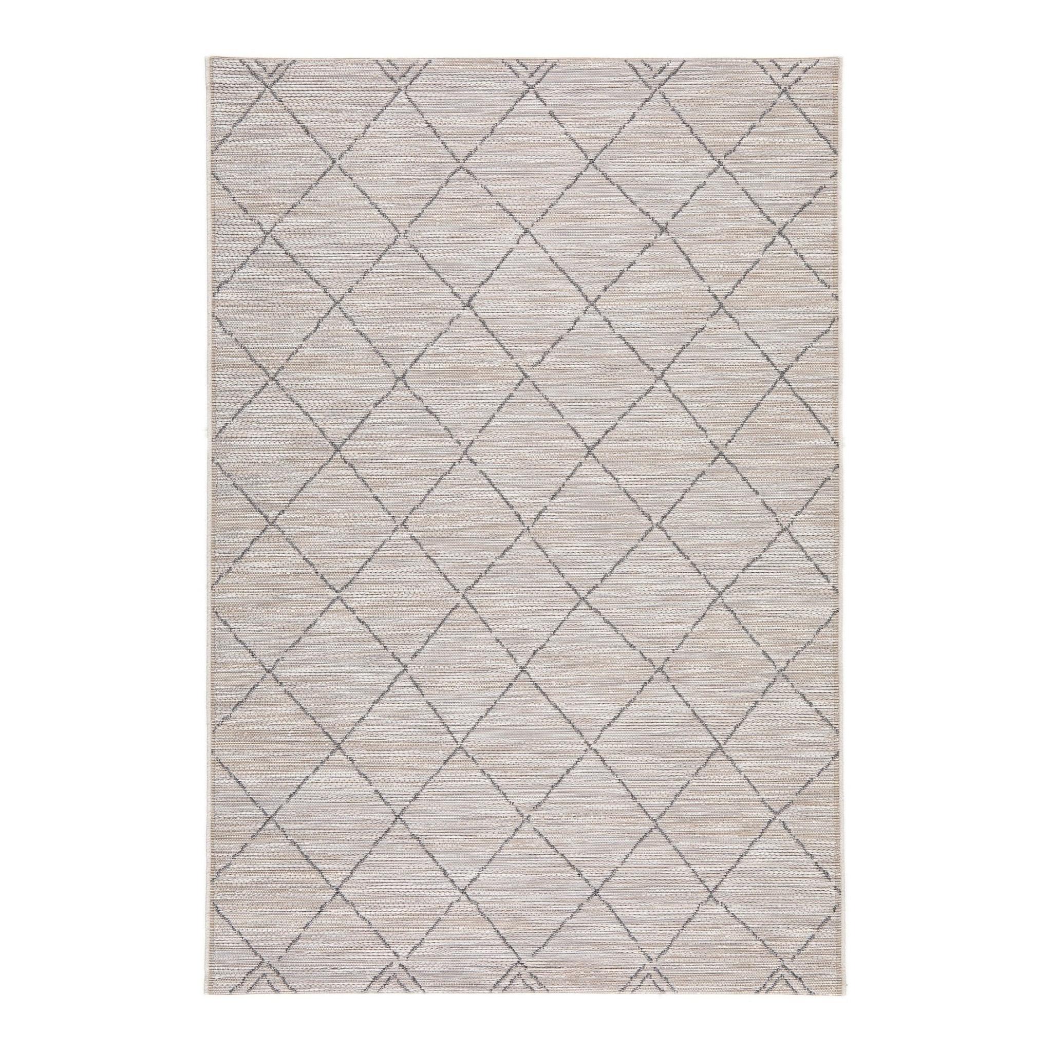 AFK Living vloerkleed Hudson - voor binnen en buiten - beige - 160 x 2