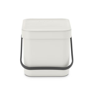 Brabantia Afvalemmer Sort & Go – 6L – light grey Brabantia Afvalemmer Sort & Go – 6L – light grey