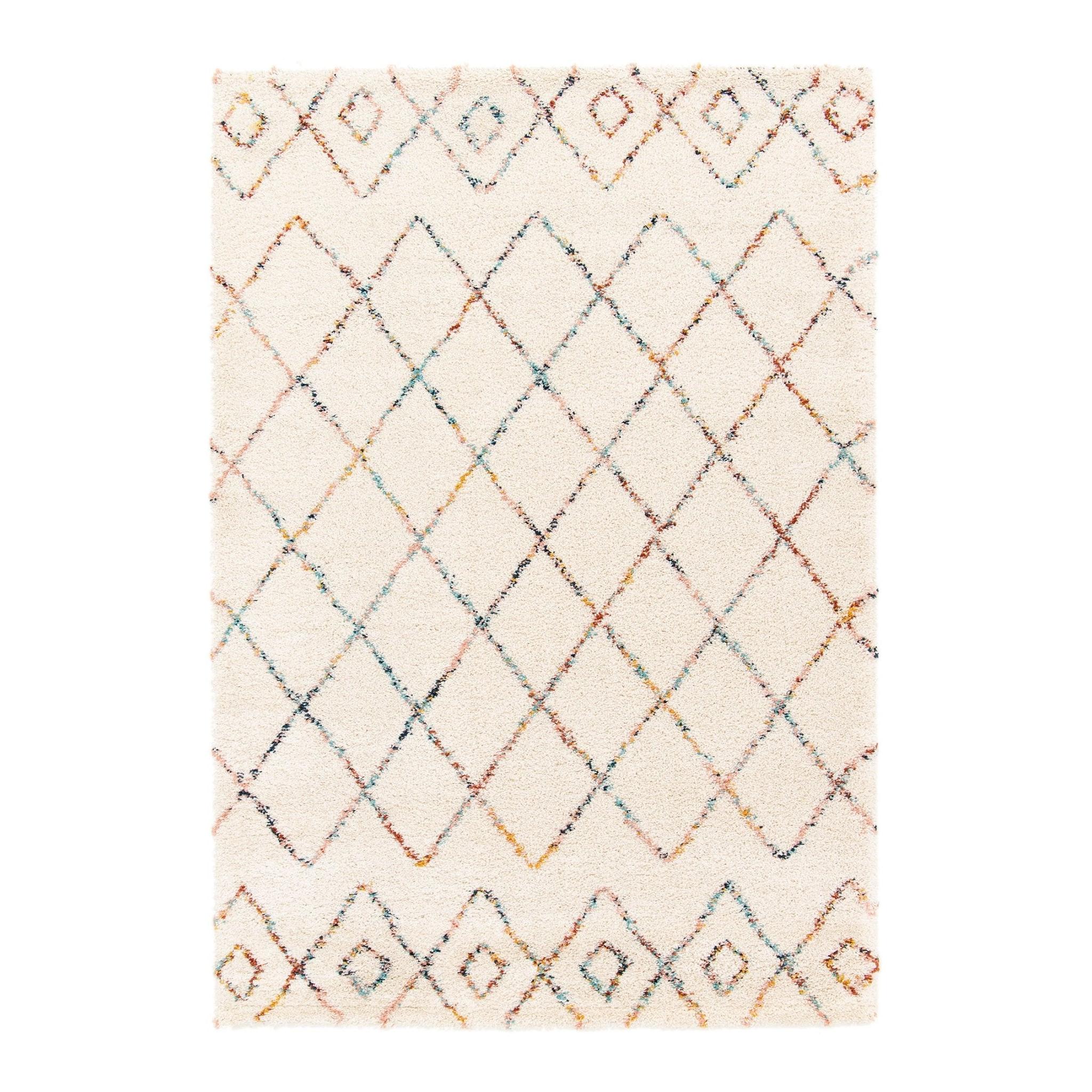 AFK Living vloerkleed Harlequin - shaggy - beige - 140 x 200 cm