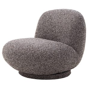 DÉJA Living Fauteuil Léa – Stof/Metaal – Taupe DÉJA Living Fauteuil Léa – Stof/Metaal – Taupe