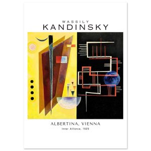 Artfulprints Wassily Kandinsky – Inner alliance poster A4 21×29.7 cm Artfulprints Wassily Kandinsky – Inner alliance poster A4 21×29.7 cm
