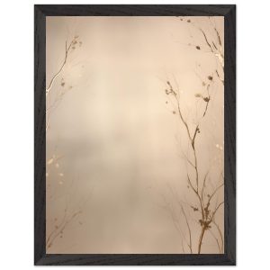 Artfulprints Poster met Lijst Abstract – Golden leafs – 30×40 cm – Gou Artfulprints Poster met Lijst Abstract – Golden leafs – 30×40 cm – Gou