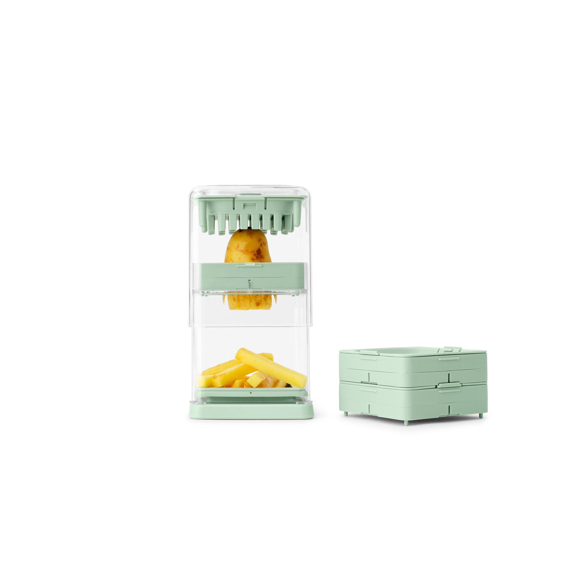 Brabantia Tasty+ Groentesnijder - Jade Green