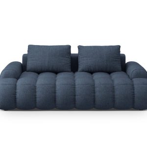 Cosmopolitan Design Bank Linz 3-zits, structurele stof donkerblauw – 1 Cosmopolitan Design Bank Linz 3-zits, structurele stof donkerblauw – 1
