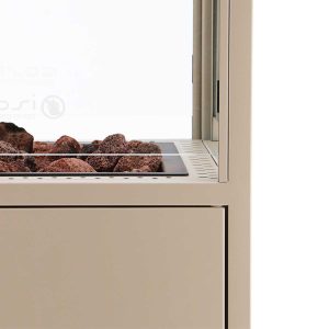 Cosipillar sfeerhaard Dome – sandy beige Cosipillar sfeerhaard Dome – sandy beige