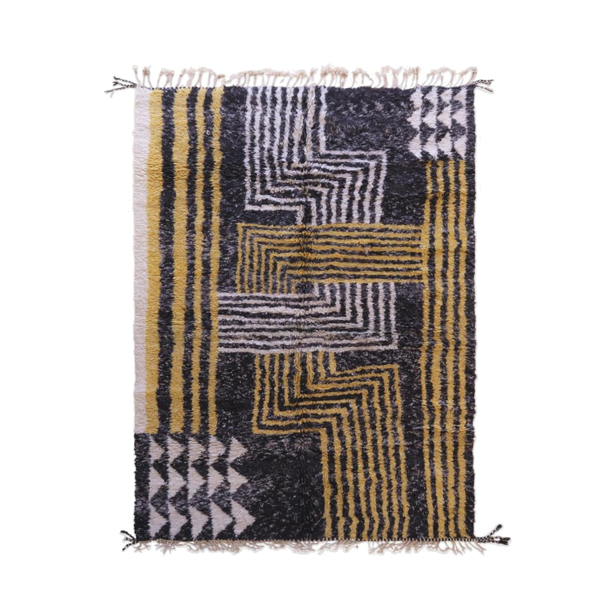 AFK Living vloerkleed Berber - handgemaakt - Wol - 220 x 311 cm