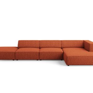 Cosmopolitan Design rechter hoekbank Arendal 5-zits, chenille, terraco Cosmopolitan Design rechter hoekbank Arendal 5-zits, chenille, terraco