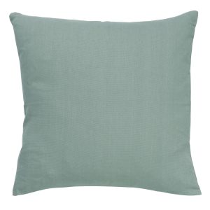 JAMES – Sierkussen 45×45 cm – duurzaam katoen – effen kleur – Jadeite JAMES – Sierkussen 45×45 cm – duurzaam katoen – effen kleur – Jadeite