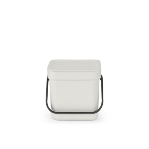 Brabantia Afvalemmer Sort & Go – 3L – light grey Brabantia Afvalemmer Sort & Go – 3L – light grey