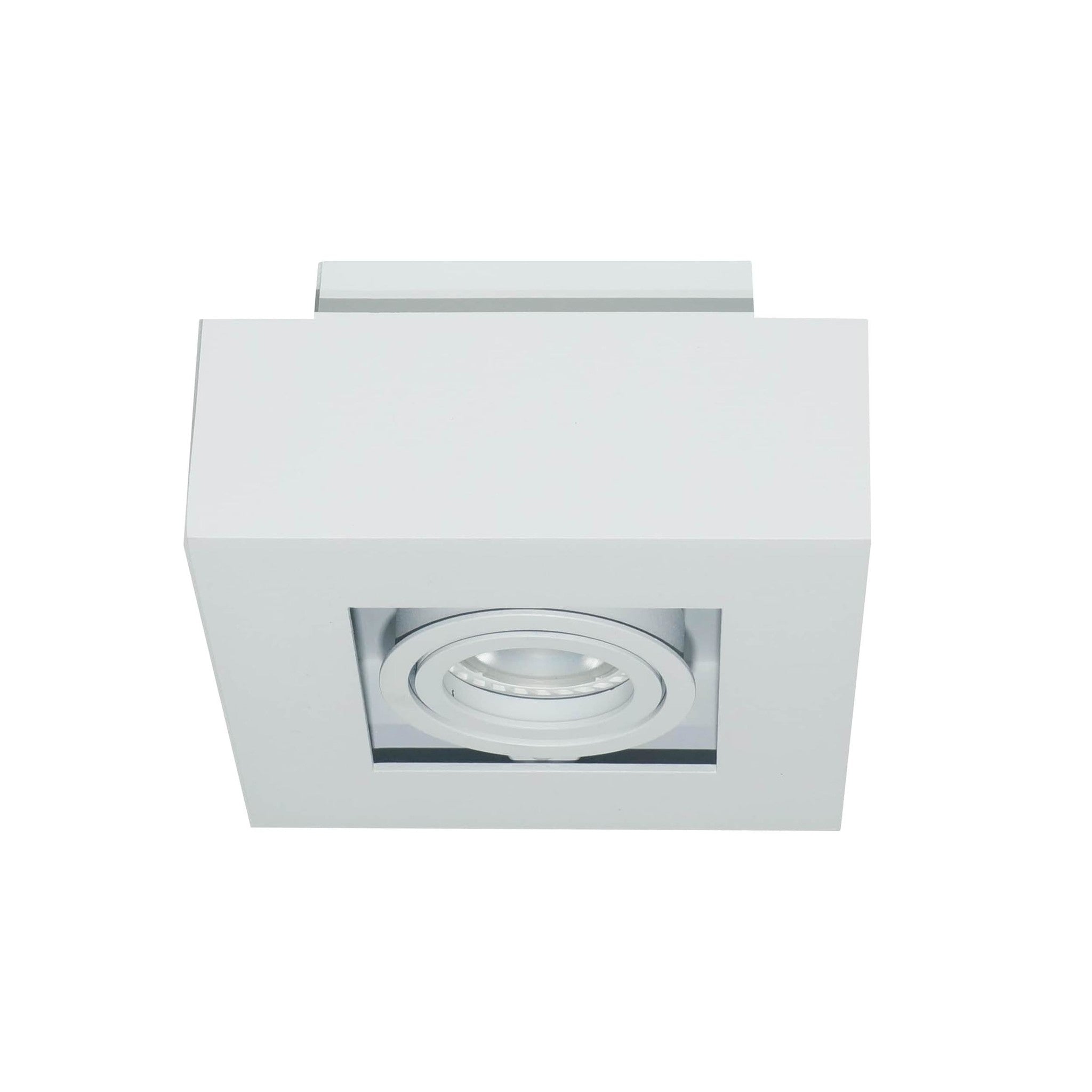 Artdelight spot Bosco - 1 lichts - 14 x 8.6 cm - wit