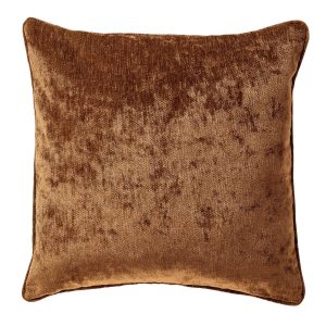 LEWY – Sierkussen 45×45 cm – Tobacco Brown – Bruin LEWY – Sierkussen 45×45 cm – Tobacco Brown – Bruin
