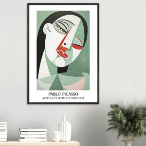 Artfulprints Poster Pablo Picasso – Abstract woman portrait – 70×100 c Artfulprints Poster Pablo Picasso – Abstract woman portrait – 70×100 c