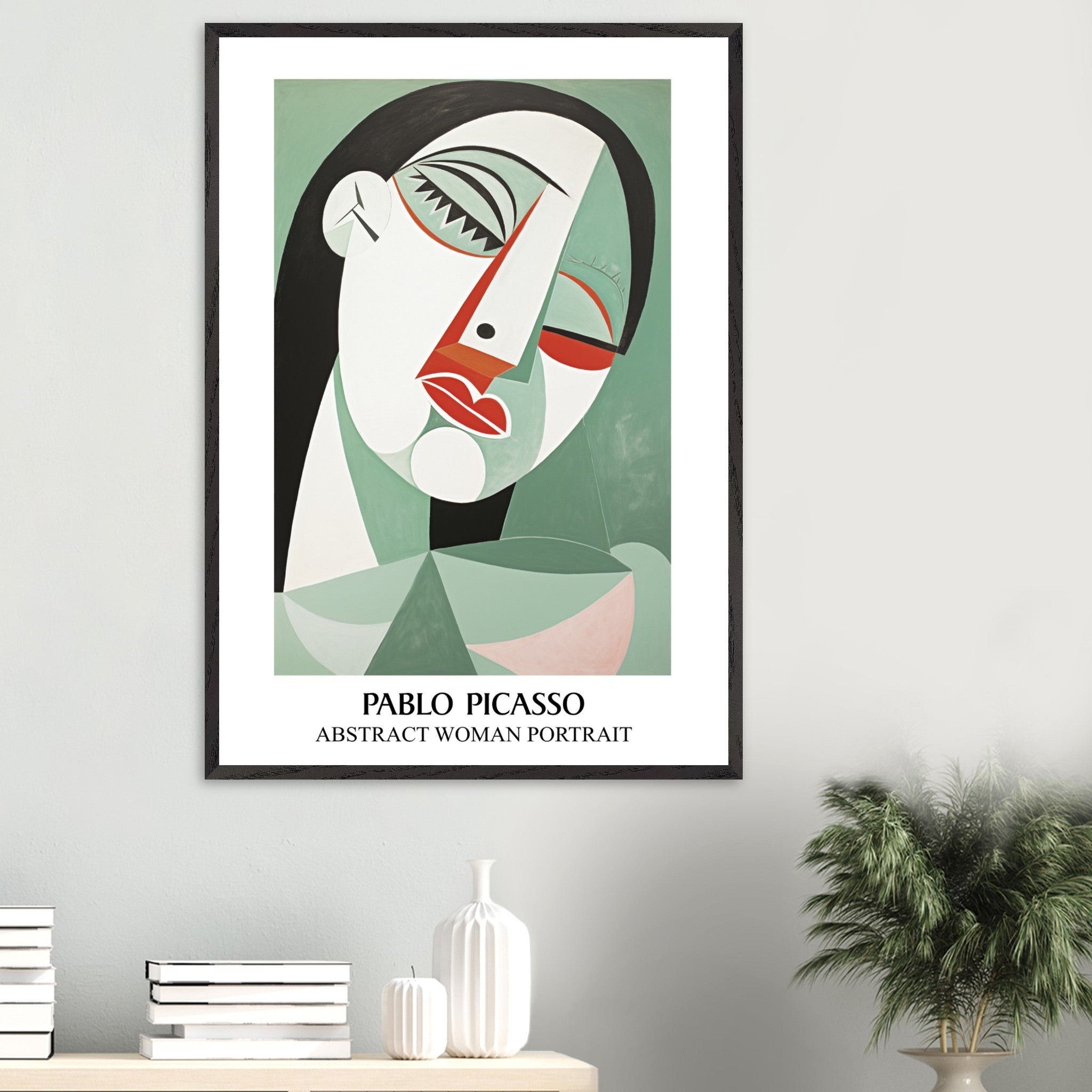 Artfulprints Poster Pablo Picasso - Abstract woman portrait - 70x100 c