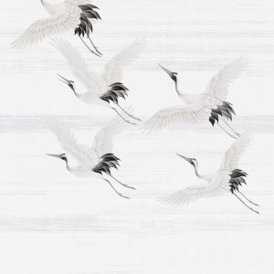Superfresco Easy Fotobehang – Kraanvogels – 280x200cm Superfresco Easy Fotobehang – Kraanvogels – 280x200cm