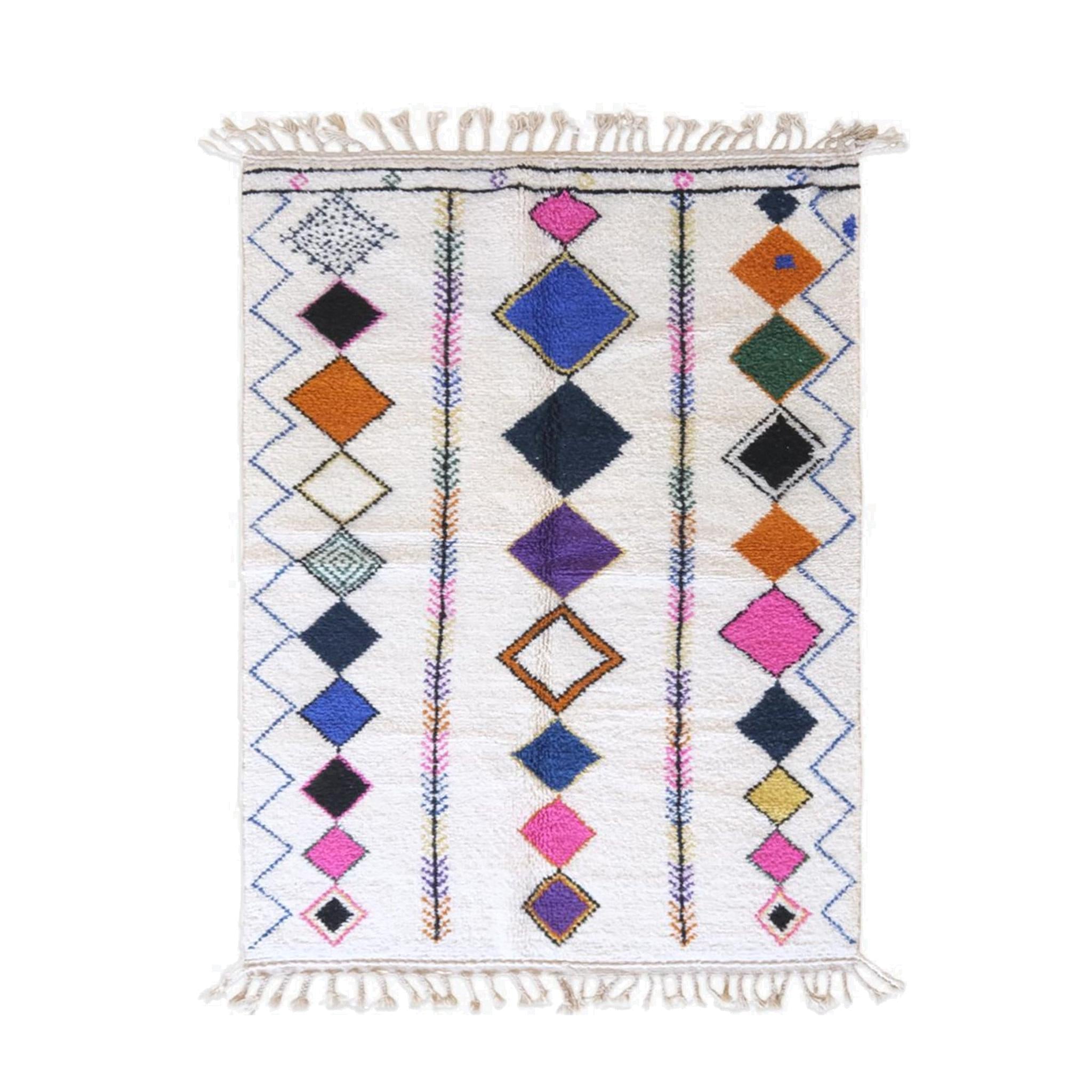 AFK Living vloerkleed Berber - handgemaakt - Wol - 158 x 248 cm